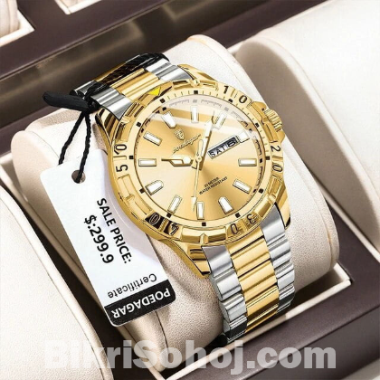 POEDAGAR 959 Stainless Steel Men's Watches
